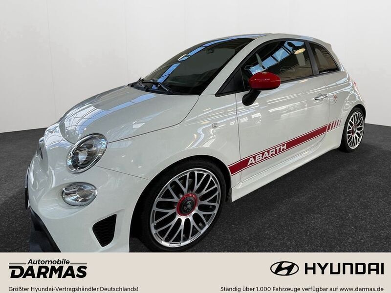 Weiß Gebraucht 2021 Abarth 500 Kleinwagen | 17.990 € (Fairer Preis) - Bild 1/4