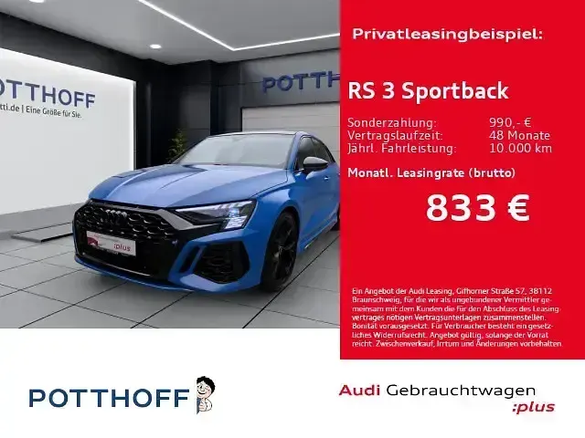Gebraucht Audi RS3 Sportback Ambiente 400 PS (294 kW) 2023 Kleinwagen