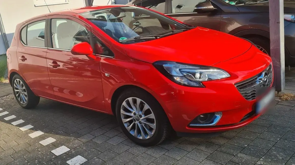 Gebraucht Opel Corsa Innovation 101 PS (74 kW) 2018 Rot Kleinwagen