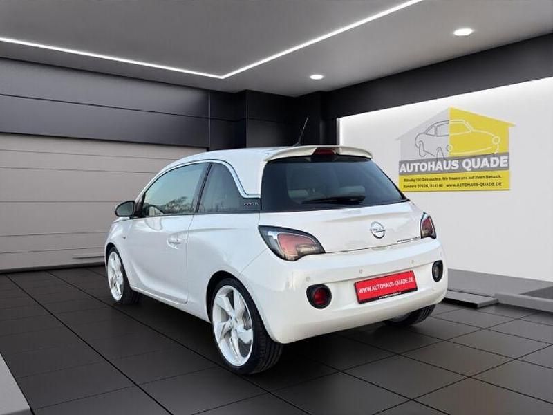 Gebraucht Opel Adam 101 PS (74 kW) 2014 Casablancaweiss/glacier/arctic Kleinwagen