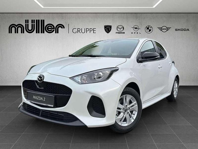 Northern white pearl Neu 2025 Mazda 2 Kleinwagen | 27.440 € (Teuer) - Bild 1/4