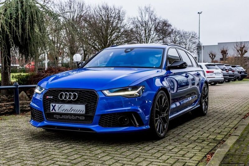Blau Gebraucht 2018 Audi RS6 Sport Limousine | 104.750 € (Etwas zu teuer) - Bild 1/4