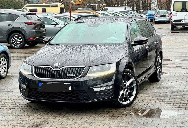 Schwarz Gebraucht 2014 Skoda Octavia RS Kombi | 14.999 € (Etwas zu teuer) - Bild 1/4