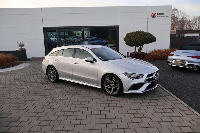 Gebraucht Mercedes CLA220 AMG line 190 PS (139 kW) 2021 Iridiumsilber  metalliclack Limousine