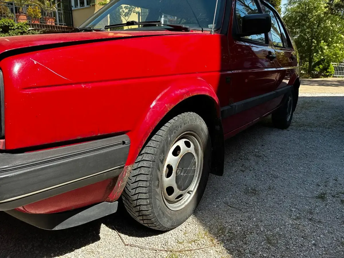 Brugt VW Golf II 69 HK (50 kW) 1989 Rød Hatchback