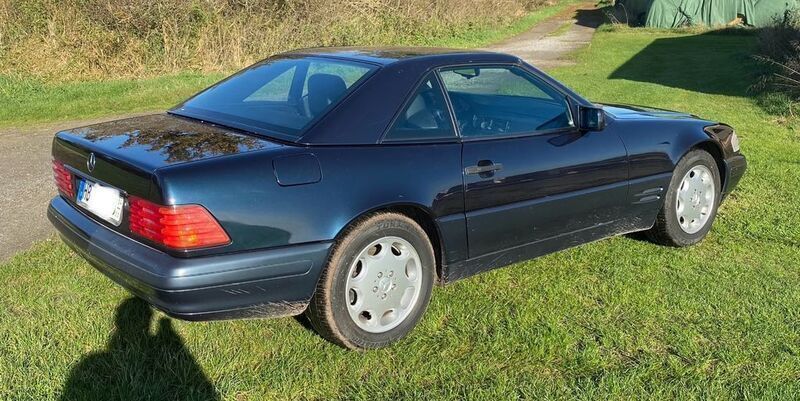 Gebraucht Mercedes SL280 193 PS (141 kW) 1996 Blau Cabrio