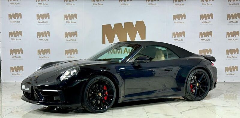 Schwarz Gebraucht 2020 Porsche 911 Carrera 4S Cabriolet Cabrio | 124.999 € (Superpreis) - Bild 1/4