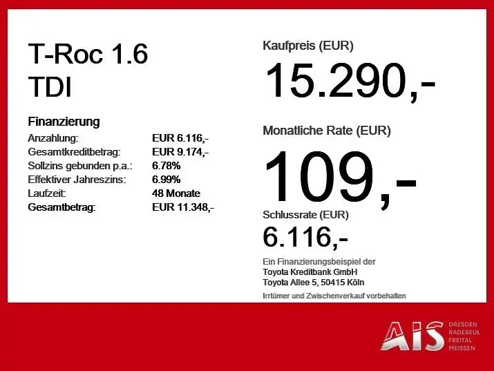 Gebraucht VW T-Roc 116 PS (85 kW) 2020 Kurkumagelb metallic SUV