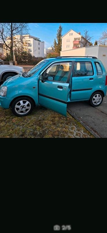 Gebraucht Opel Agila 75 PS (55 kW) 2004 Grün Van / Kleinbus