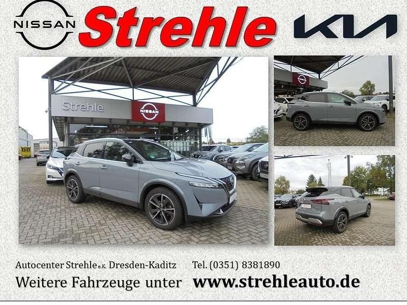 Ceramic grey Gebraucht 2022 Nissan Qashqai 360º SUV | 24.950 € (Fairer Preis) - Bild 1/4
