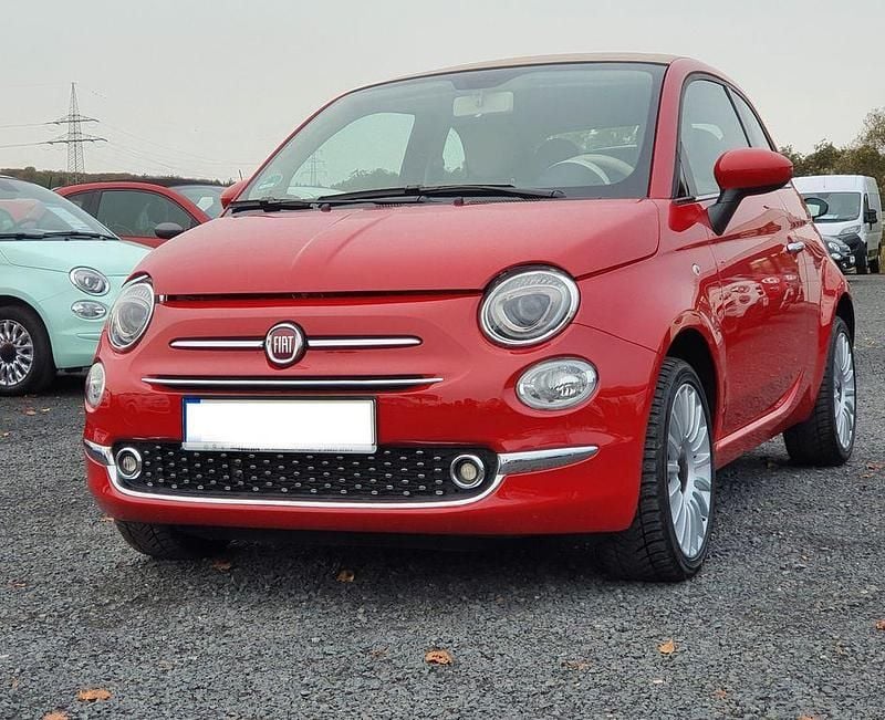 Rot Gebraucht 2018 Fiat 500C Cabrio | 8.250 € (Superpreis) - Bild 1/4