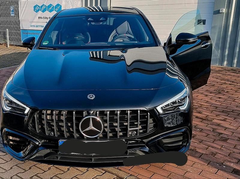 Schwarz Gebraucht 2020 Mercedes CLA45 AMG Shooting Brake AMG Kombi | 44.000 € (Fairer Preis) - Bild 1/4
