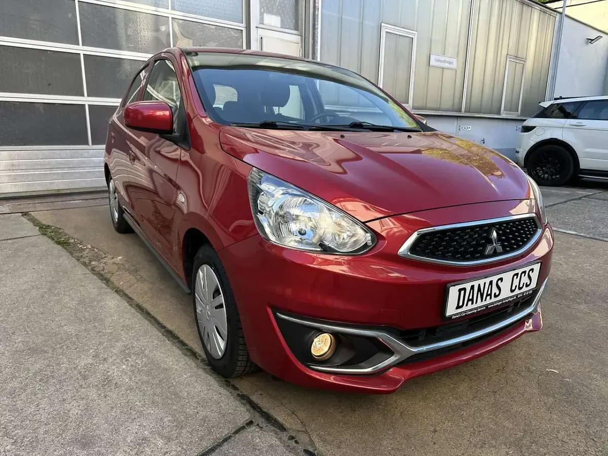 Gebraucht Mitsubishi Space Star Edition 71 PS (52 kW) 2019 Amarenarot (m) Kleinwagen