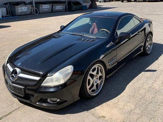 Schwarz Gebraucht 2009 Mercedes SL350 Cabrio | 15.810 € - Bild 1/4