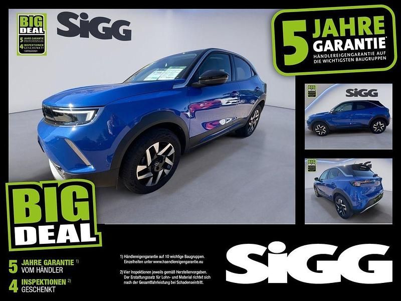 Perl blau Gebraucht 2022 Opel Mokka Elegance SUV | 17.480 € (Guter Preis) - Bild 1/4