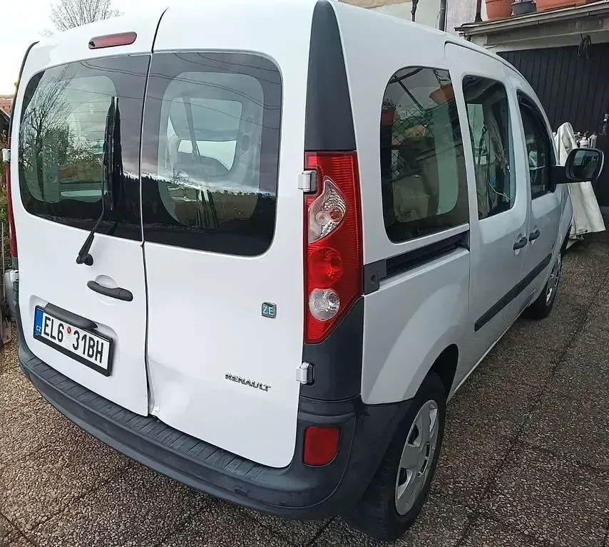 Gebraucht Renault Kangoo 44 kW (60 PS) 2012 Weiß Van / Kleinbus