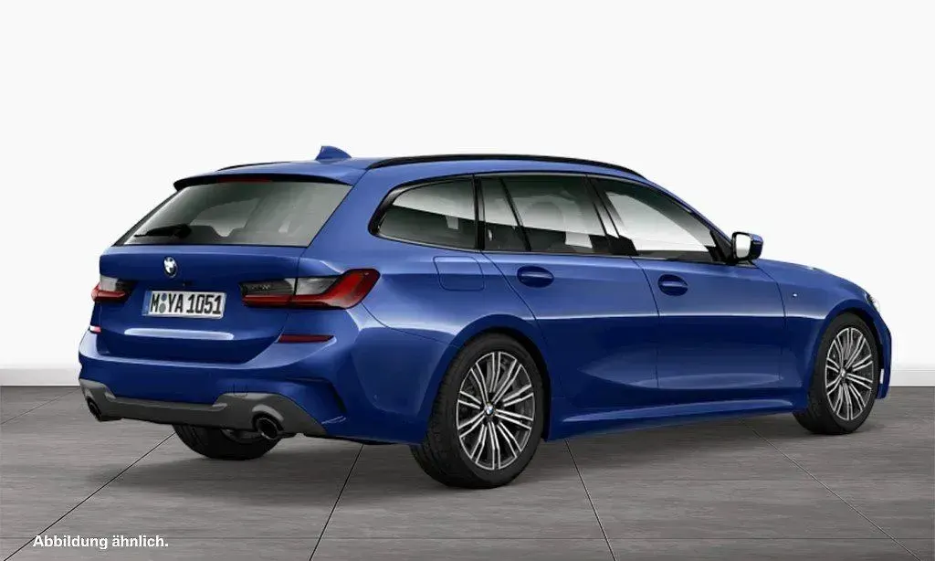 Gebraucht BMW 318 M Sport 156 PS (114 kW) 2021 M portimao blau Kombi