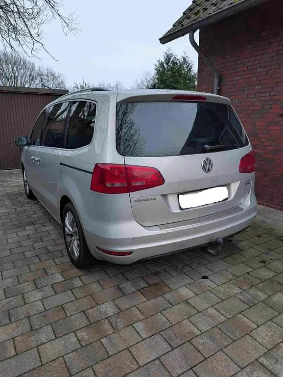 Gebraucht VW Sharan Style 140 PS (102 kW) 2012 Silber Van / Kleinbus