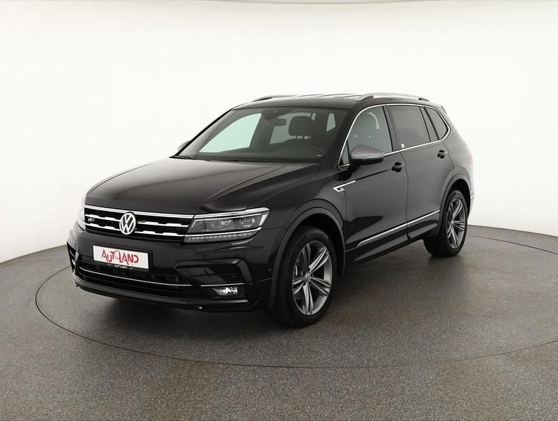 Schwarz Gebraucht 2019 VW Tiguan Allspace R-line SUV | 34.990 € (Teuer) - Bild 1/4