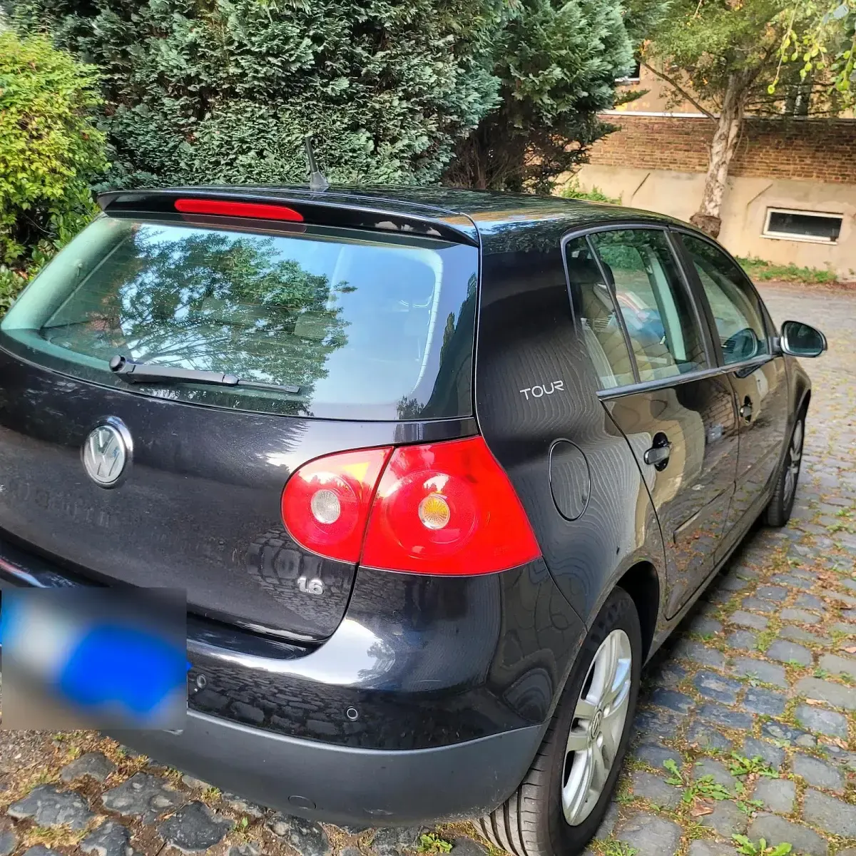 Gebraucht VW Golf V 110 PS (80 kW) 2007 Schwarz Kleinwagen
