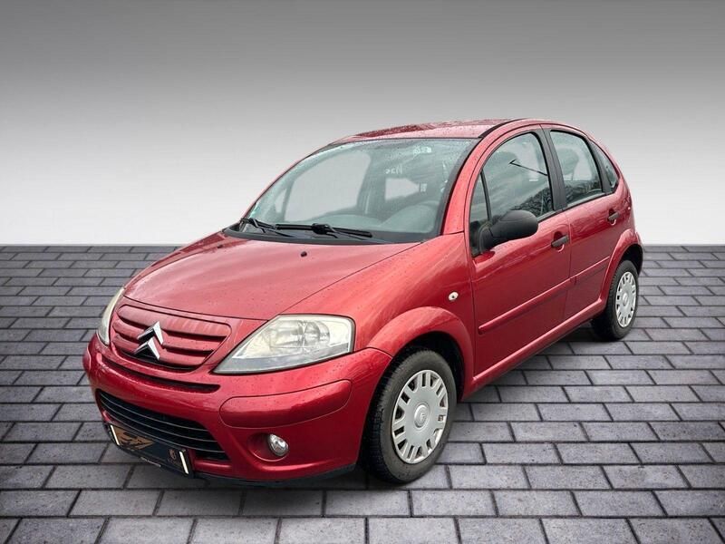 Farbe luziferrot/metalliclack Gebraucht 2009 Citroën C3 Comfort Kleinwagen | 2.290 € (Fairer Preis) - Bild 1/4