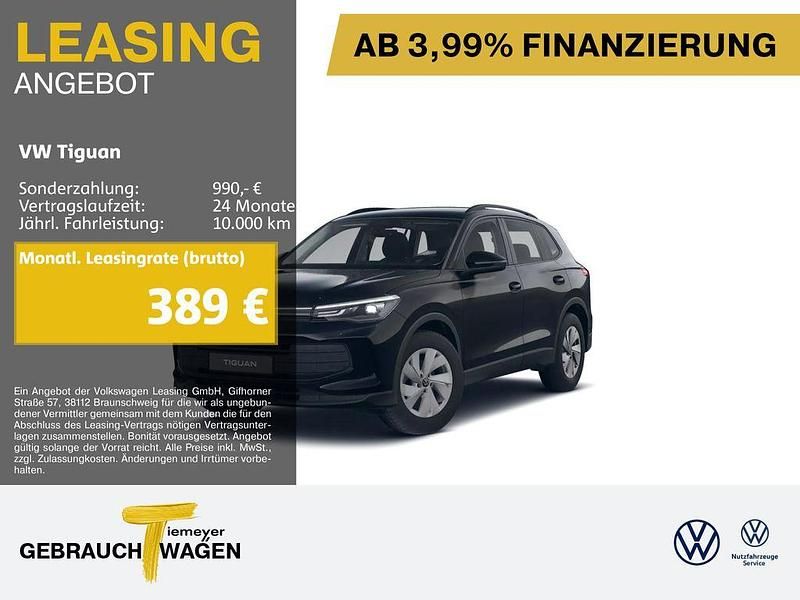 Schwarz Gebraucht 2025 VW Tiguan SUV | 33.330 € (Superpreis) - Bild 1/4