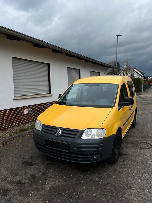 Gebraucht VW Caddy 101 PS (74 kW) 2007 Gelb Van / Kleinbus