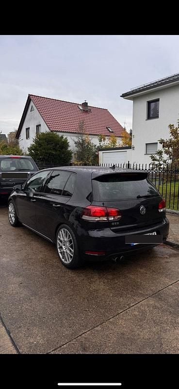 Schwarz Gebraucht 2009 VW Golf VI GTD Limousine | 7.899 € (Guter Preis) - Bild 1/4