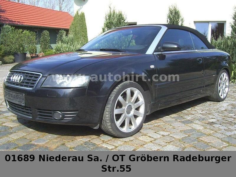 Gebraucht Audi A4 Cabriolet S-Line 163 PS (119 kW) 2004 Schwarz metallic Cabrio
