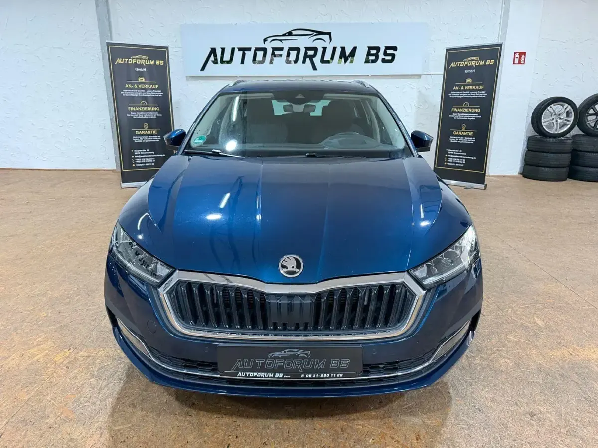 Gebraucht Skoda Octavia Style 150 PS (110 kW) 2022 Blau Kombi