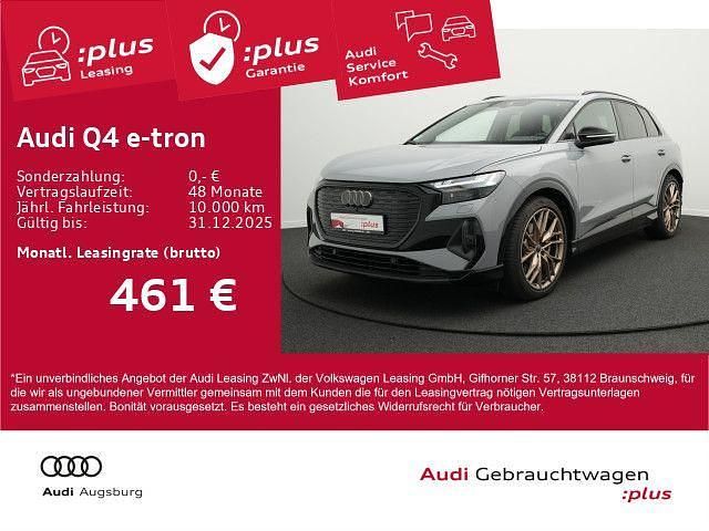 Kieselgrau Gebraucht 2025 Audi Q4 e-tron S-Line SUV | 48.890 € (Etwas zu teuer) - Bild 1/4