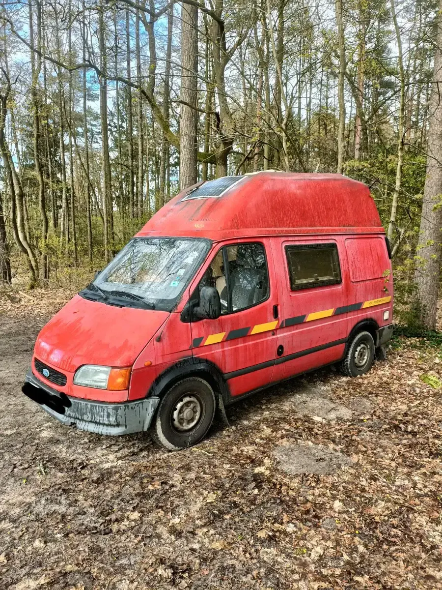 Gebraucht Ford Transit 69 PS (50 kW) 1997 Rot Van