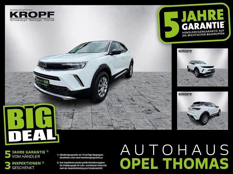 Jade weiss/arktis weiss Gebraucht 2022 Opel Mokka Elegance SUV | 15.890 € (Fairer Preis) - Bild 1/4