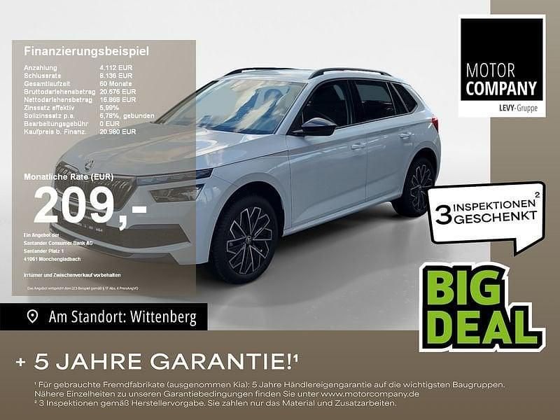 Weiß Gebraucht 2023 Skoda Kamiq Style SUV | 19.790 € (Fairer Preis) - Bild 1/4
