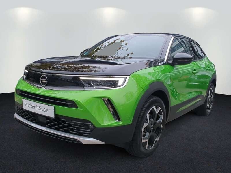 Matcha green/ikone gruen Gebraucht 2021 Opel Mokka SUV | 19.490 € (Guter Preis) - Bild 1/4