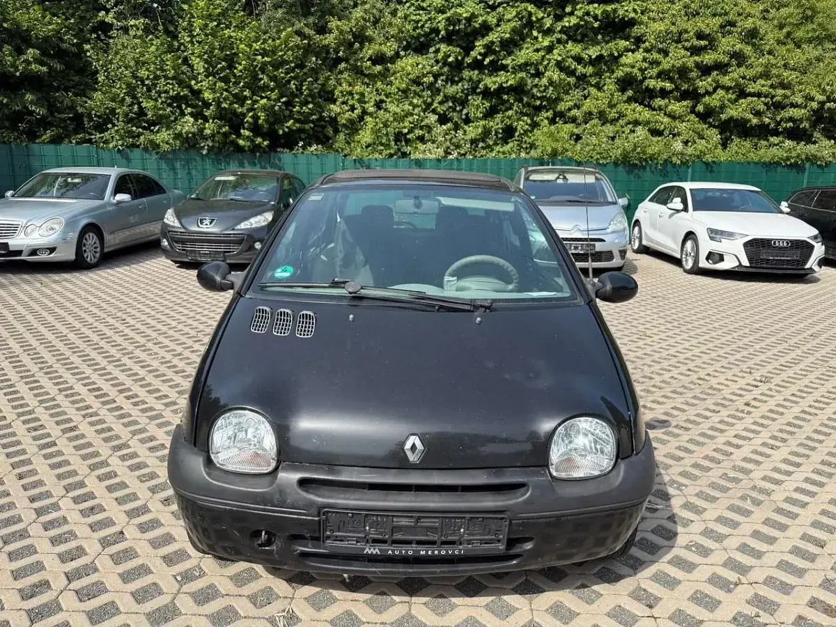 Gebraucht Renault Twingo Authentique 58 PS (42 kW) 2001 Schwarz Kleinwagen