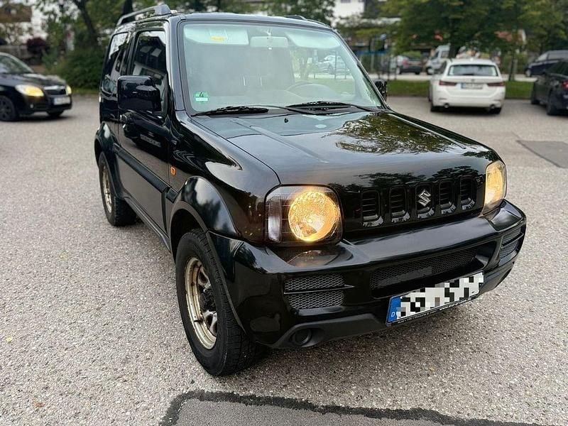 Schwarz Gebraucht 2008 Suzuki Jimny SUV | 4.290 € (Superpreis) - Bild 1/4