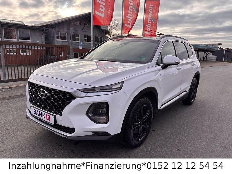 Gebraucht Hyundai Santa Fe Premium 200 PS (147 kW) 2018 Weiß SUV