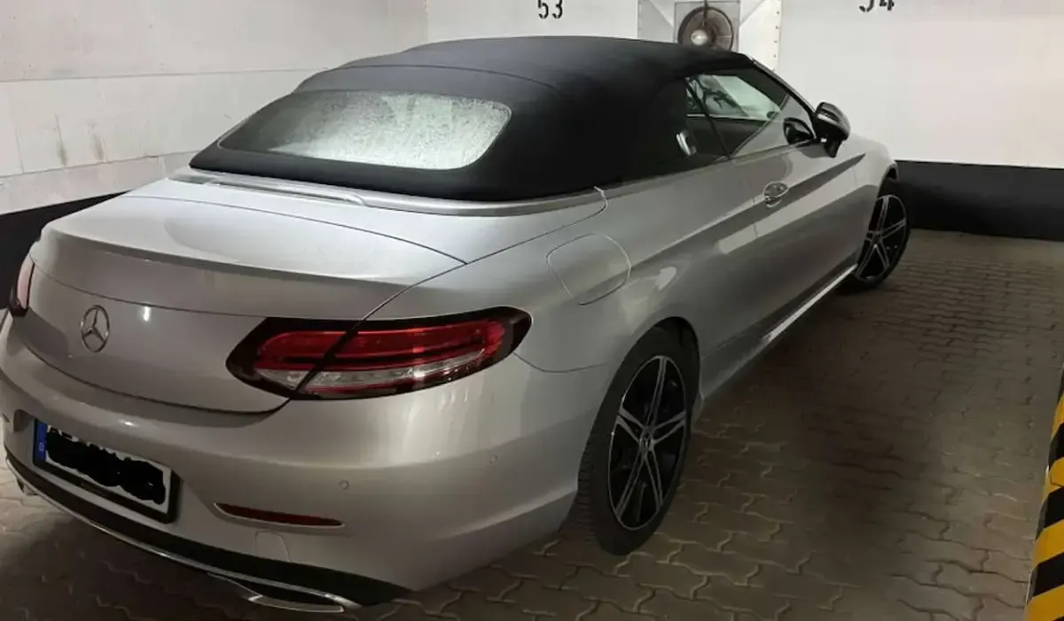 Gebraucht Mercedes C220 194 PS (142 kW) 2019 Silber Cabrio