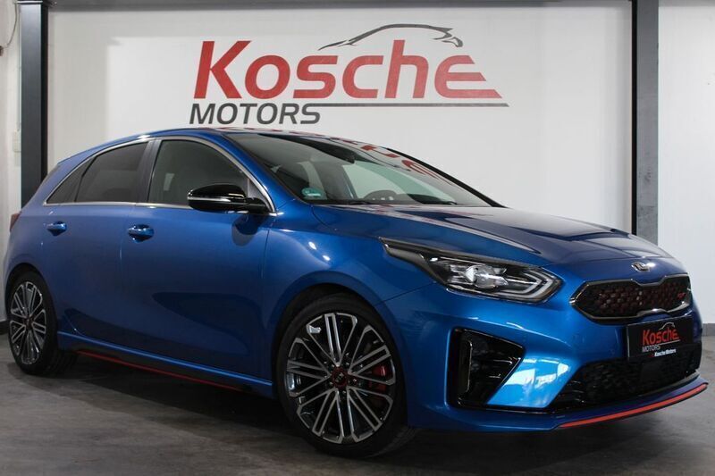Gebraucht Kia Ceed GT 204 PS (150 kW) 2019 (b3l) blue flame met. Limousine