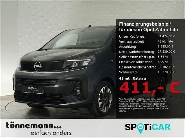 Grau Gebraucht 2024 Opel Zafira Life Edition Van | 34.424 € (Superpreis) - Bild 1/4