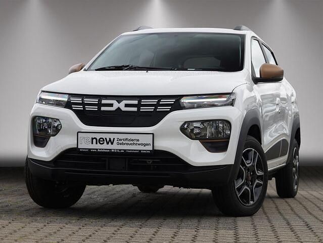Gebraucht Dacia Spring Extreme 47 kW (65 PS) 2023 Weiß (kaolinweiß (weiß)) Kleinwagen