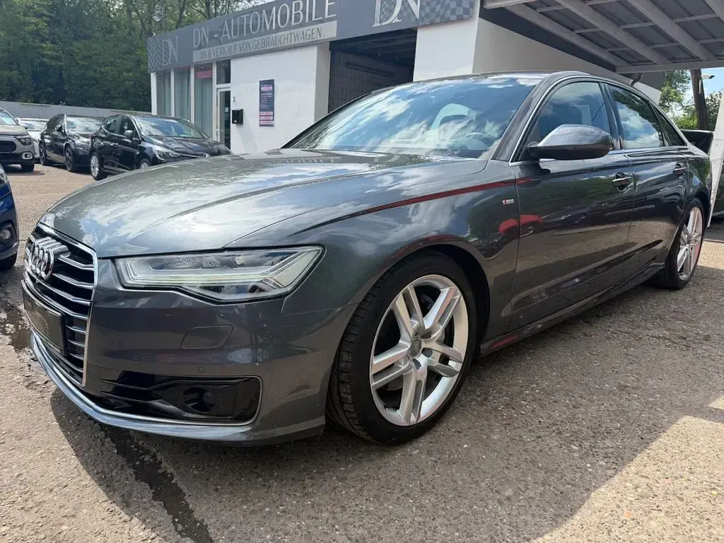 Używany Audi A6 S-line plus 272 KM (200 kW) 2015 Szary Sedan/Limuzyna