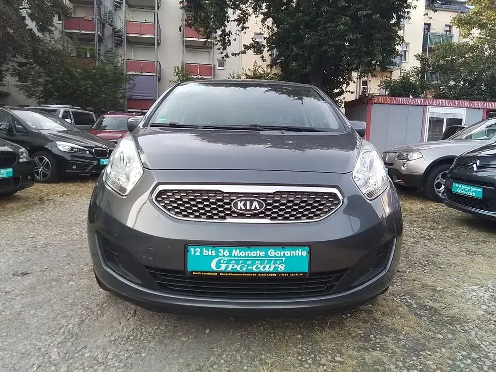 Gebraucht Kia Venga Vision 90 PS (66 kW) 2012 Grau Kleinwagen