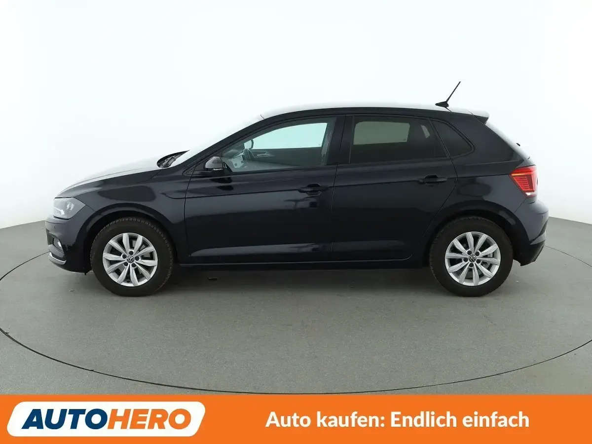 Gebraucht VW Polo Highline 110 PS (80 kW) 2021 Schwarz Kleinwagen