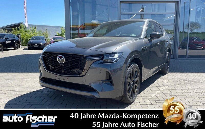 Rhodium white Neu 2024 Mazda CX-60 Homura-Line SUV | 57.690 € (Fairer Preis) - Bild 1/4