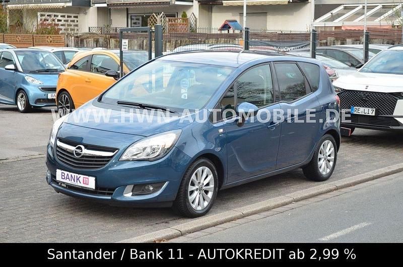 Gebraucht Opel Meriva drive 140 PS (102 kW) 2016 Blau Van / Kleinbus