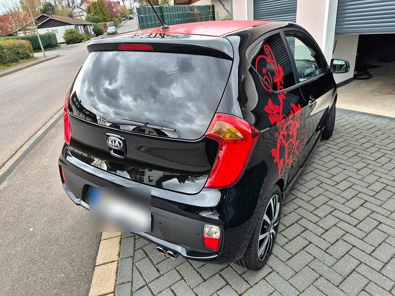 Gebraucht Kia Picanto 86 PS (63 kW) 2014 Schwarz Kleinwagen