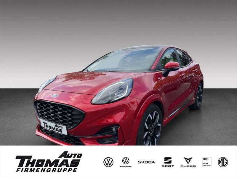 Lucidrot metallic Gebraucht 2020 Ford Puma ST-Line X SUV | 14.280 € (Fairer Preis) - Bild 1/3