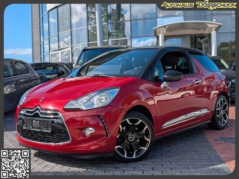 Rot Gebraucht 2014 DS Automobiles DS3 Sport Chic Limousine | 7.499 € (Fairer Preis) - Bild 1/4
